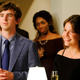Freddie Highmore and Paige Spara in the season five premiere of The Good Doctor